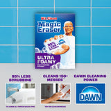 Mr. Clean Magic Eraser Ultra Foamy Multi Purpose Cleaner, Foaming Magic Eraser Sponge Multi Surface Cleaner, 1ct