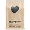 Dandelion Root Detox Tea, 45-60 Servings, Eco-Conscious Zip Pouch, Caffeine Free, Pure Loose Leaf Tea Grown in America, 5 Ounce (Medium)
