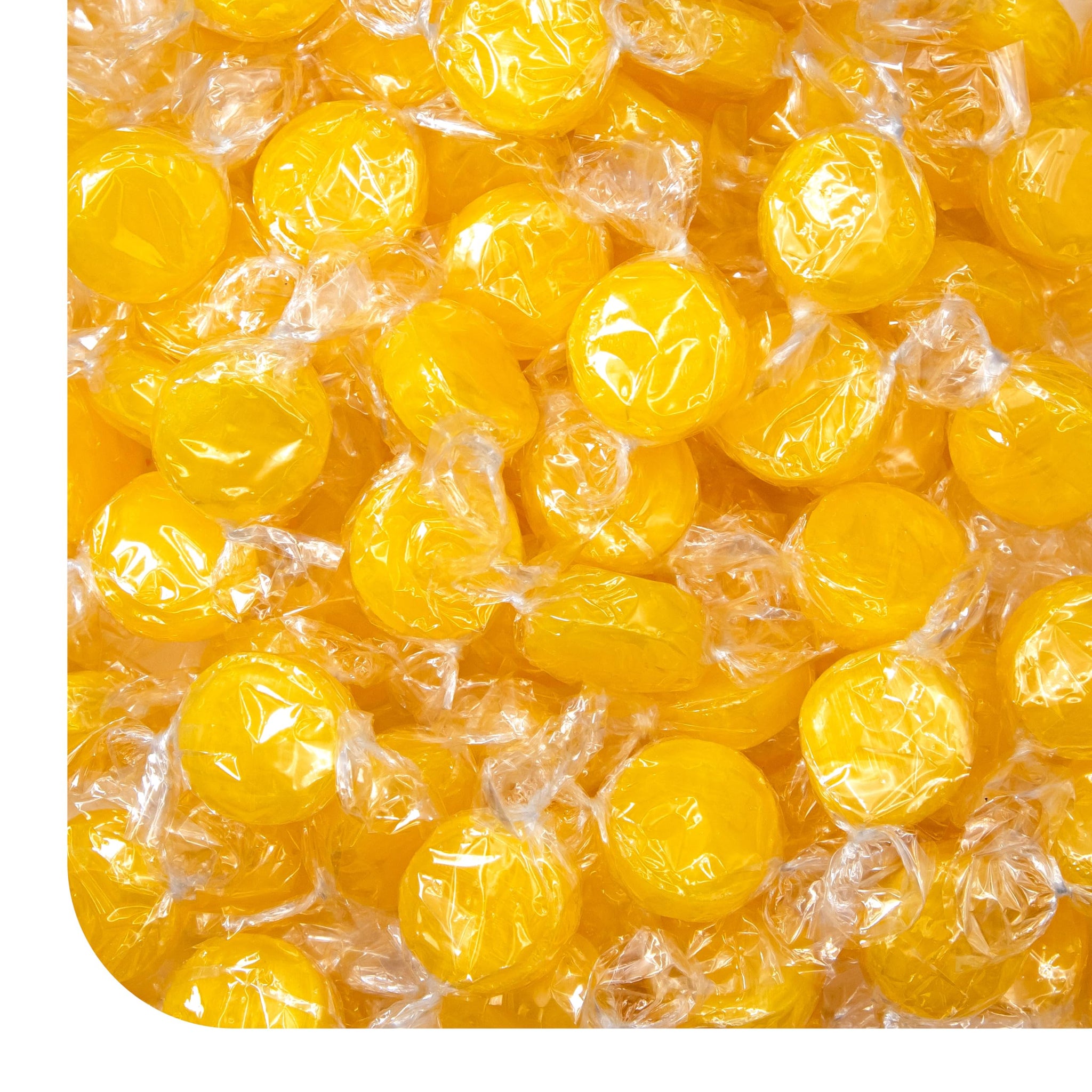 Lemon Drops Hard Candy - 1 Pound Pack - Lemon Candy Individually Wrapped - Dye Free Candies for Office Bowls, Reception Desks, Buffets, and Everyday