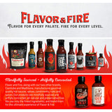 Flavor and Fire Foods, Laid to Rest, Fruit Infused with Pineapple, Orange, Cinnamon, Sugar, Extreme Hot Sauce, 6 Million Scoville Capsicum, Mouth