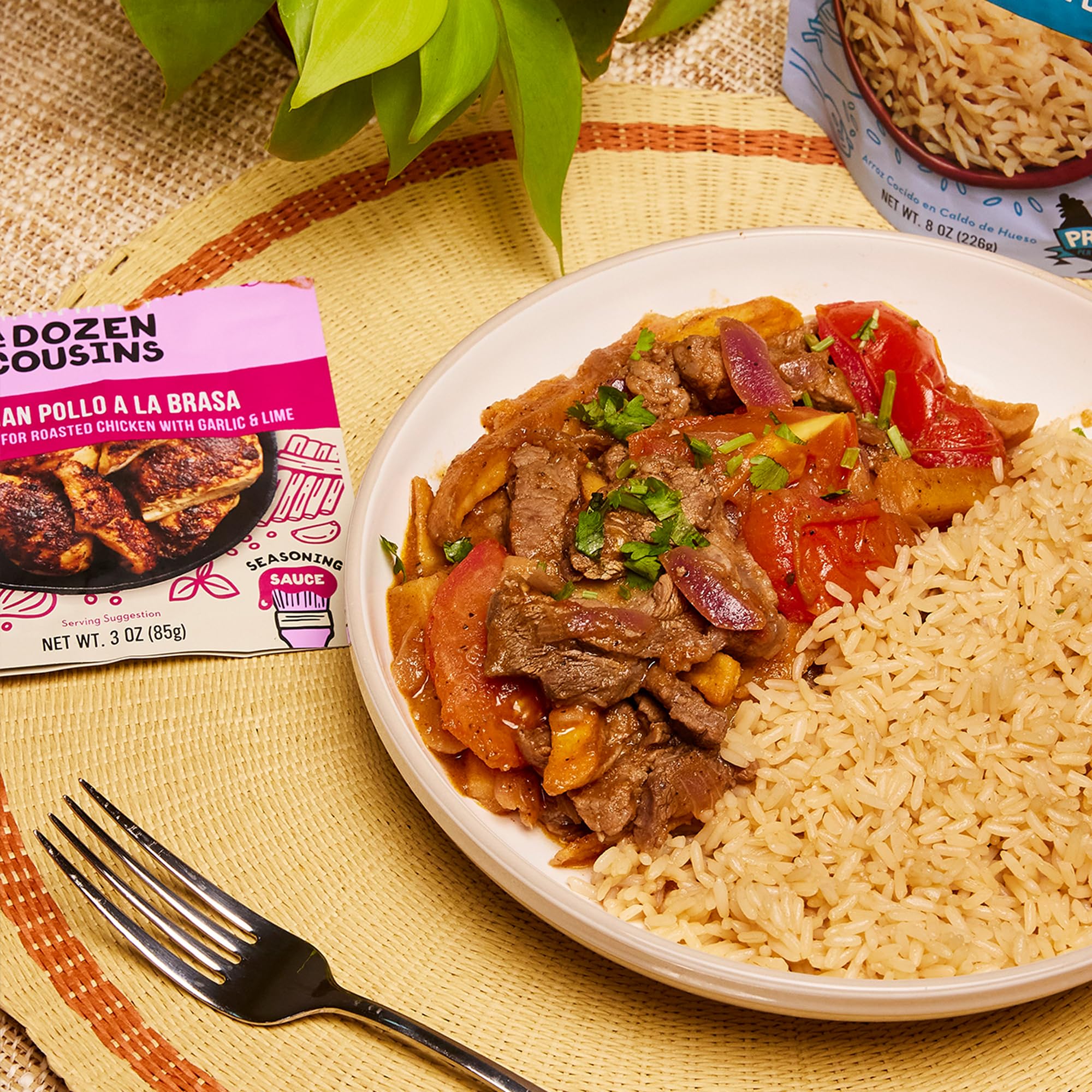 A Dozen Cousins Quick Chicken Marinade Variety Pack (6 Pouches) Mexican Pollo Asado, Peruvian Pollo a la Brasa & Jamaican Jerk Seasoning Sauce