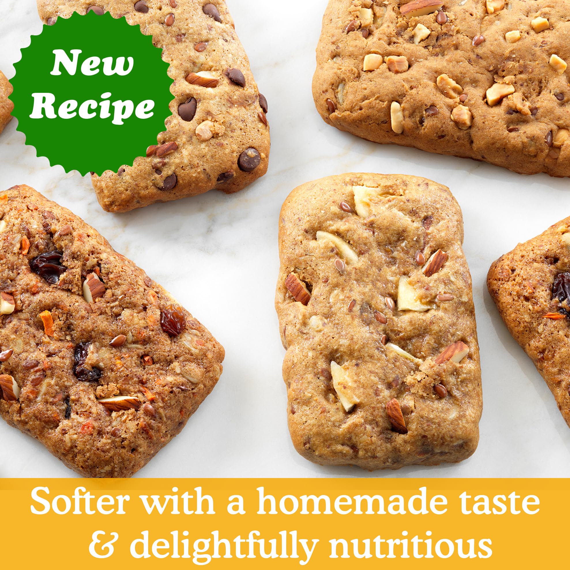 Simple Mills Almond Flour Snack Bars (Nutty Banana, Spiced Carrot Cake, Dark Chocolate Almond, Peanut Butter Chocolate Chip) - Gluten Free, Made