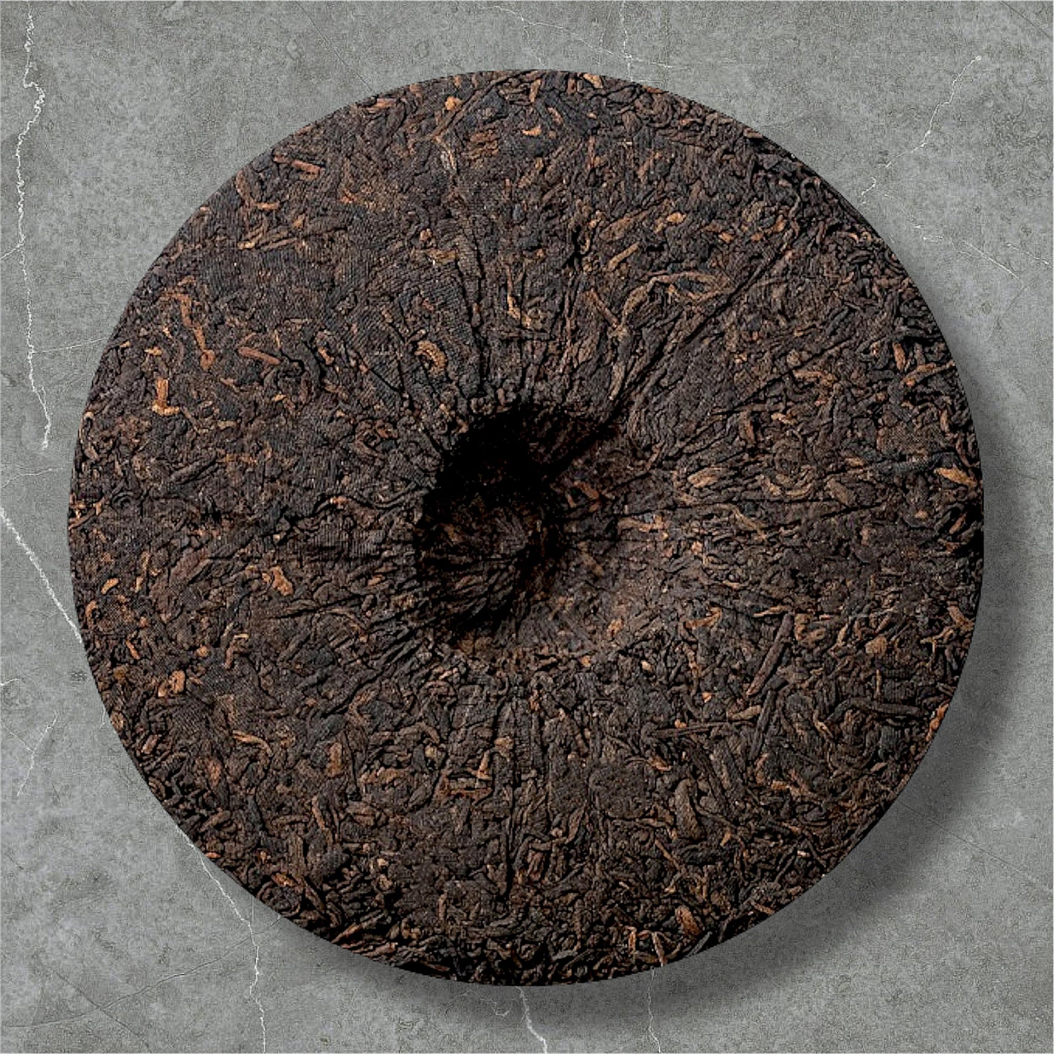 Golden Sip 2006 Shu Puer Ripe Tea Cake Puerh Fermented Compressed Tea 357g