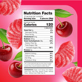 Cherry Slices Candy - 1 Pound Pack - Chewy Candy for Office Bowls & Holiday Buffets - Gelatin Free Jelly Candies for Snacking & Gifts - Nostalgic