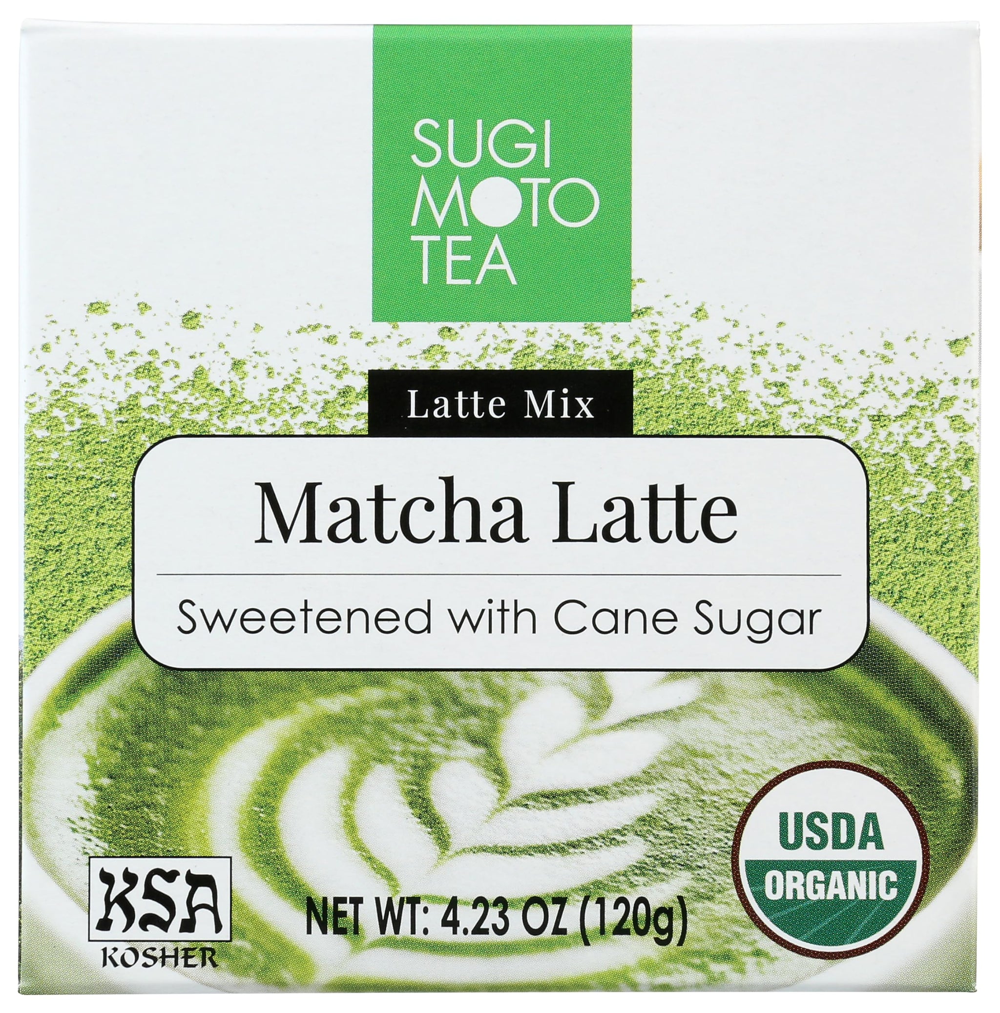 Sugimoto Tea, Mix Matcha Latte Organic, 4.23 Ounce