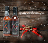 Elijah's Xtreme Carolina Reaper Hot Pepper Sauce with Sweet Black Cherries, Cranberries and Kentucky Bourbon (5 oz) (2-Pack) (Xtreme Ghost Pepper