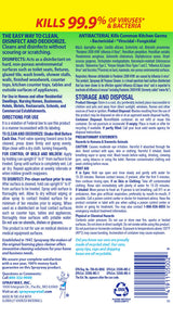 Sprayway All Purpose Disinfectant Cleaner, Foaming Action, 19 Ounce