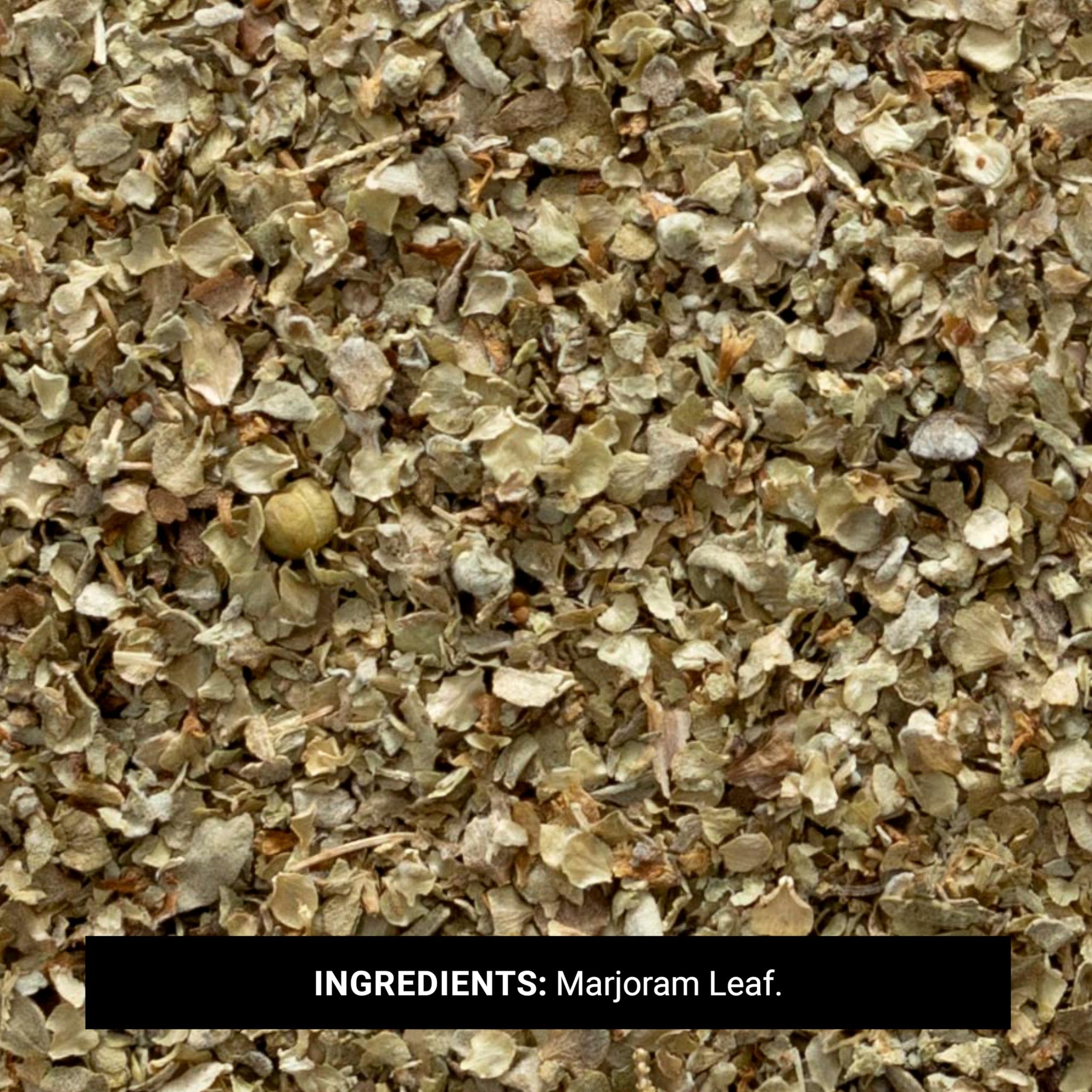 Frontier Co-op Marjoram Leaves, 1-pound Bulk Bag, Cut & Sifted, Minty, Sweet Flavor for Dressings, Soups and Sauces
