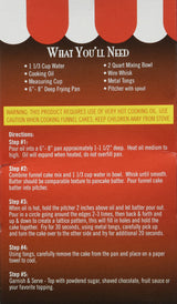 Fun Pack Foods Funnel Cake Mix