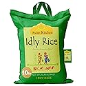 Asian Kitchen Idly (Idli) Rice 10-Pound Bag, 10lbs (4.54kg) Short Grain Rice ~ All Natural | Gluten Friendly | Vegan | Indian Origin | Export Quality