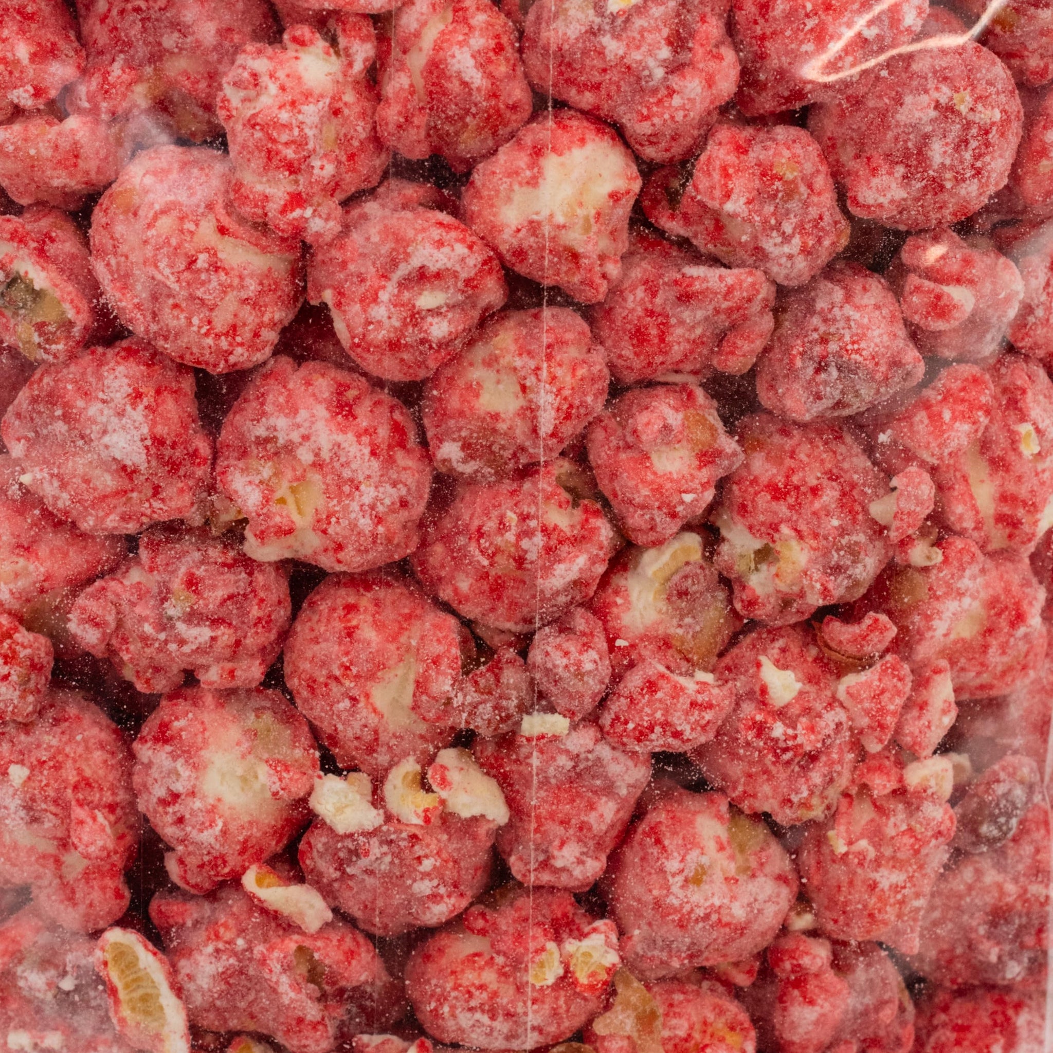 Creamy Strawberry Popcorn | 8 oz. | Shortcake-Dusted | Made in Gibbon, NE | HR Poppin' Snacks