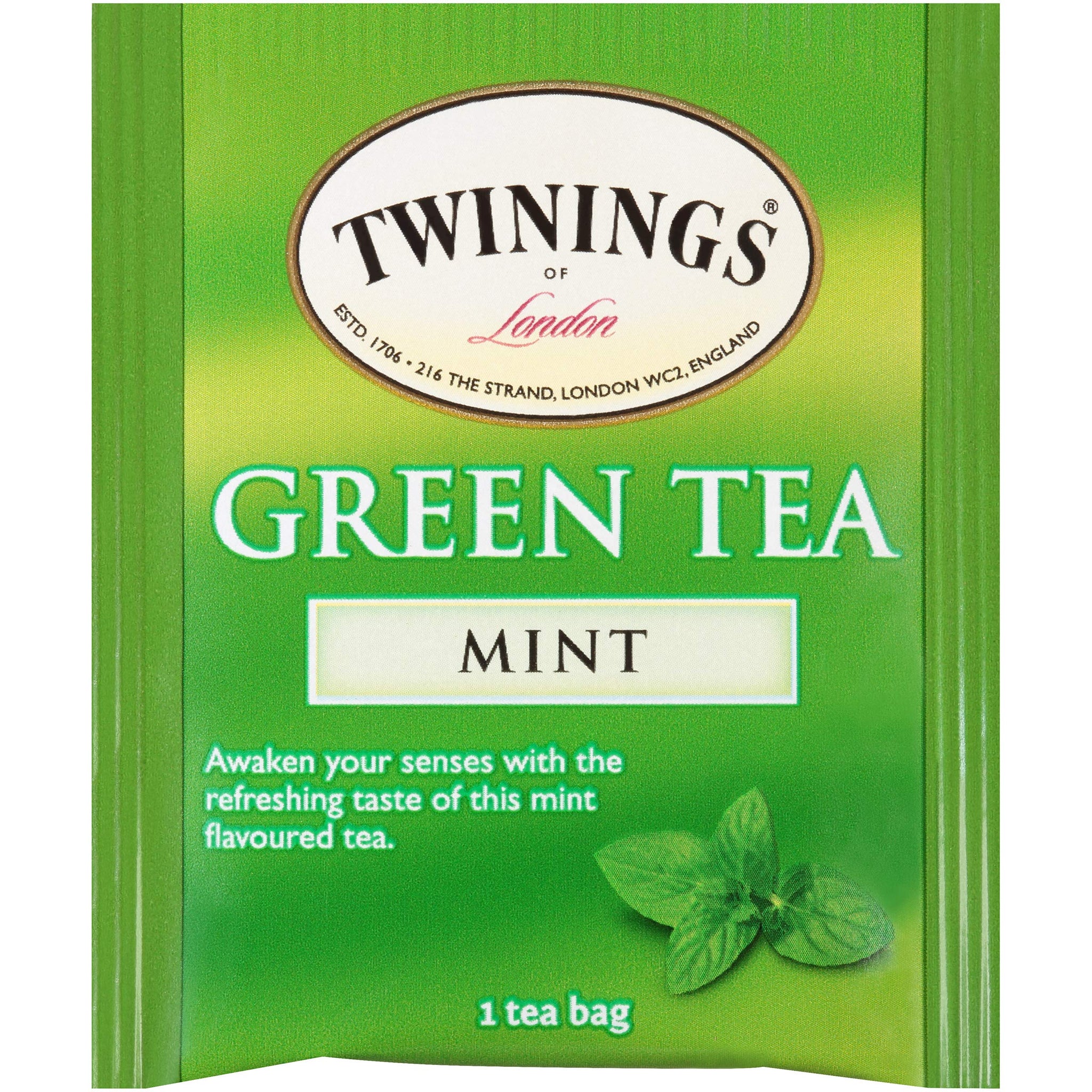 Twinings of London Mint Green Tea Bags, 20 Count