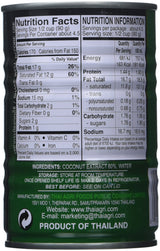 AROY-D Coconut Milk 13.5 Oz Can (Pack of 6)