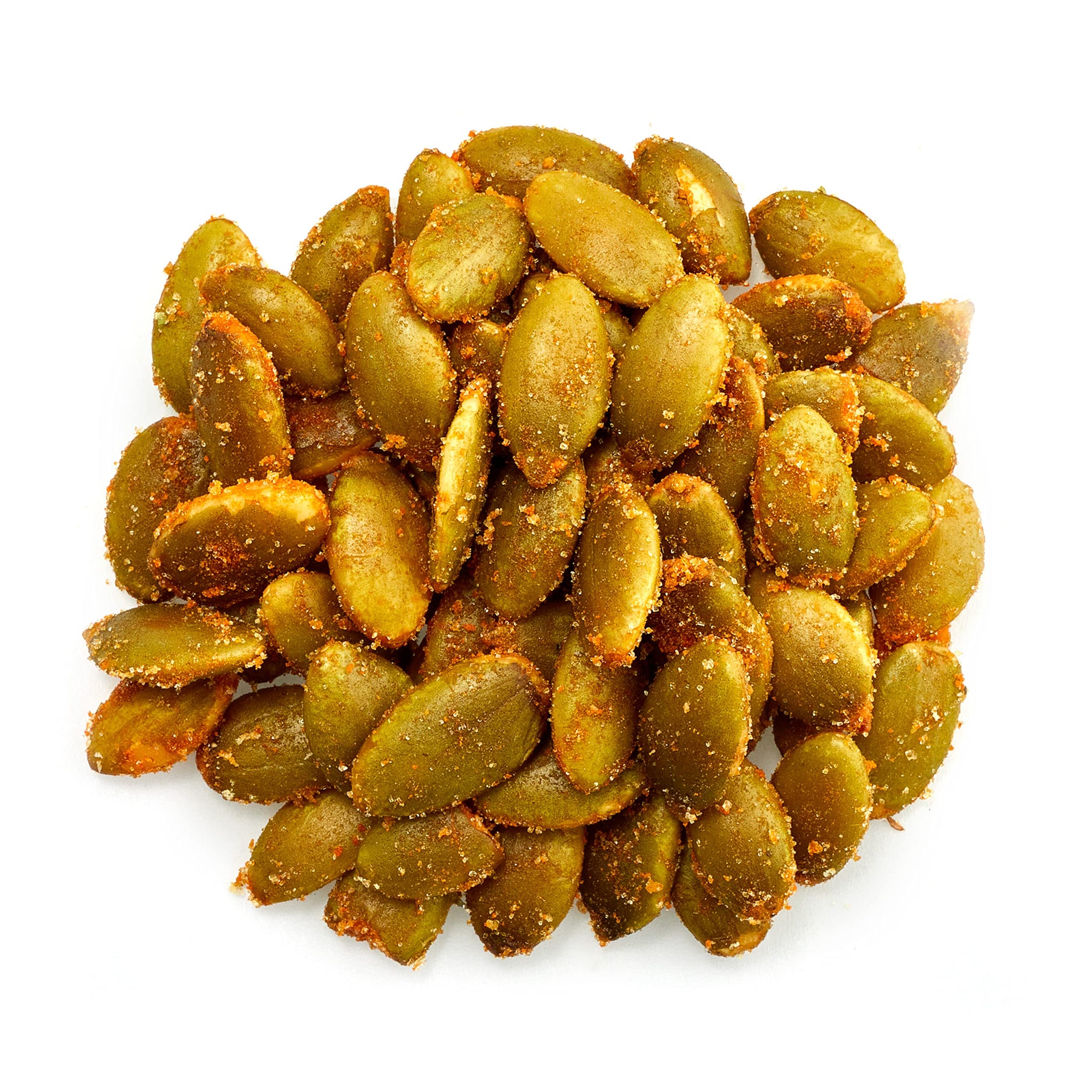 Yupik Spicy Buffalo Pumpkin Seeds, 1 lb, Kosher, GMO-Free, Roasted Seeds, Spicy Seasoning, Source of Fibre & Protein, Savory Snack, Ideal for BBQ