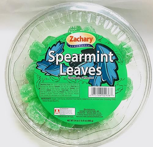 Zachary 24oz Jelly Tubs (Spearmint Leaves)