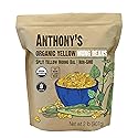 Anthony's Organic Split Yellow Mung Bean, 2 lb, Moong Dal, Gluten Free, Non GMO, Vegan