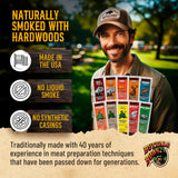 Buffalo Bob's Exotic Jerky (10-Pack), 10 Flavor Variety Pack of Snack Sticks, Wild Game Beef Gifts for Men