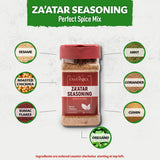 Eastanbul Zaatar Seasoning, 6.3oz, Za'atar, Zaatar Spice from Middle Eastern Spices, Perfect for Mediterranean Seasoning Blends, AKA Zahter, Zatar, Za