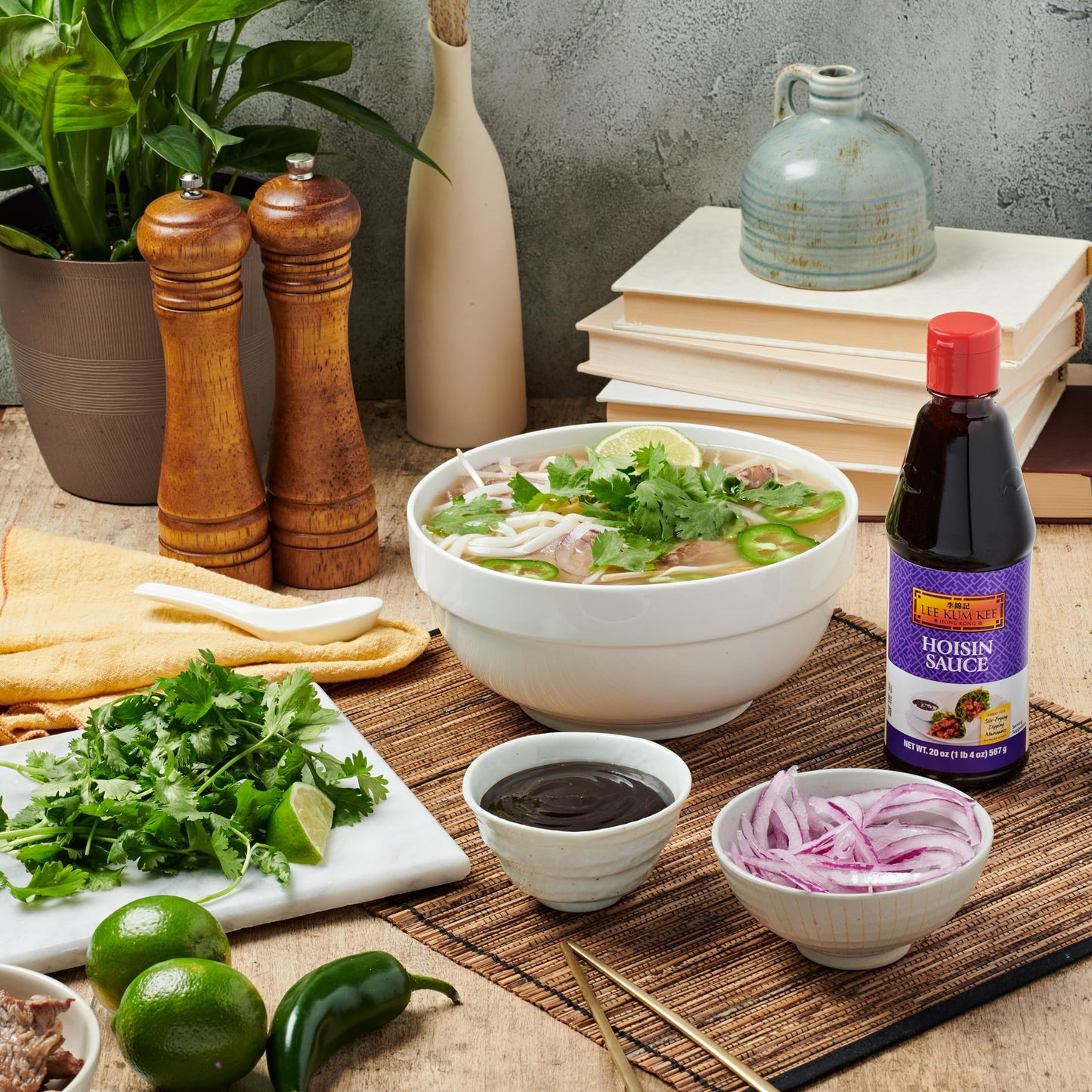 Lee Kum Kee Hoisin Sauce (36 oz - 1 Pack), Sweet & Savory, Ideal for Marinades, BBQ Sauce, Dips, Stir-Frying, Pizza, Peking Duck, and Soup Noodles