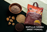 Rigel Spices | Mappillai Samba Red Rice | 12+ MONTHS AGED | BRIDEGROOM RICE | GLUTEN FREE | Ancient Red Rice (4 Lbs)