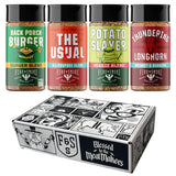 Fire & Smoke Society Burger & Fries Seasoning Variety Pack | BBQ Rubs and Seasonings for Smoking and Grilling | Father's Day Gifts for Dad, Grilling