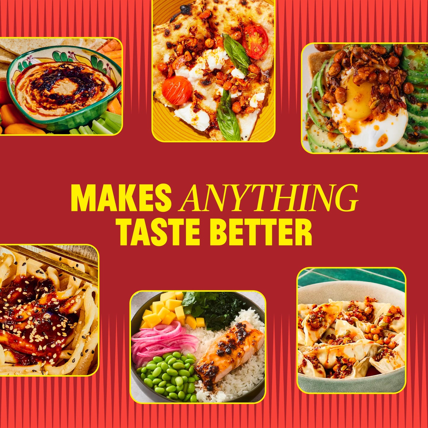 FLYBYJING Sichuan Chili Crisp Bundle: Three Premium Chili Sauces Good on Noodles, Proteins, Veggies & Everything - Spicy, Savory, Crunchy Vegan Hot