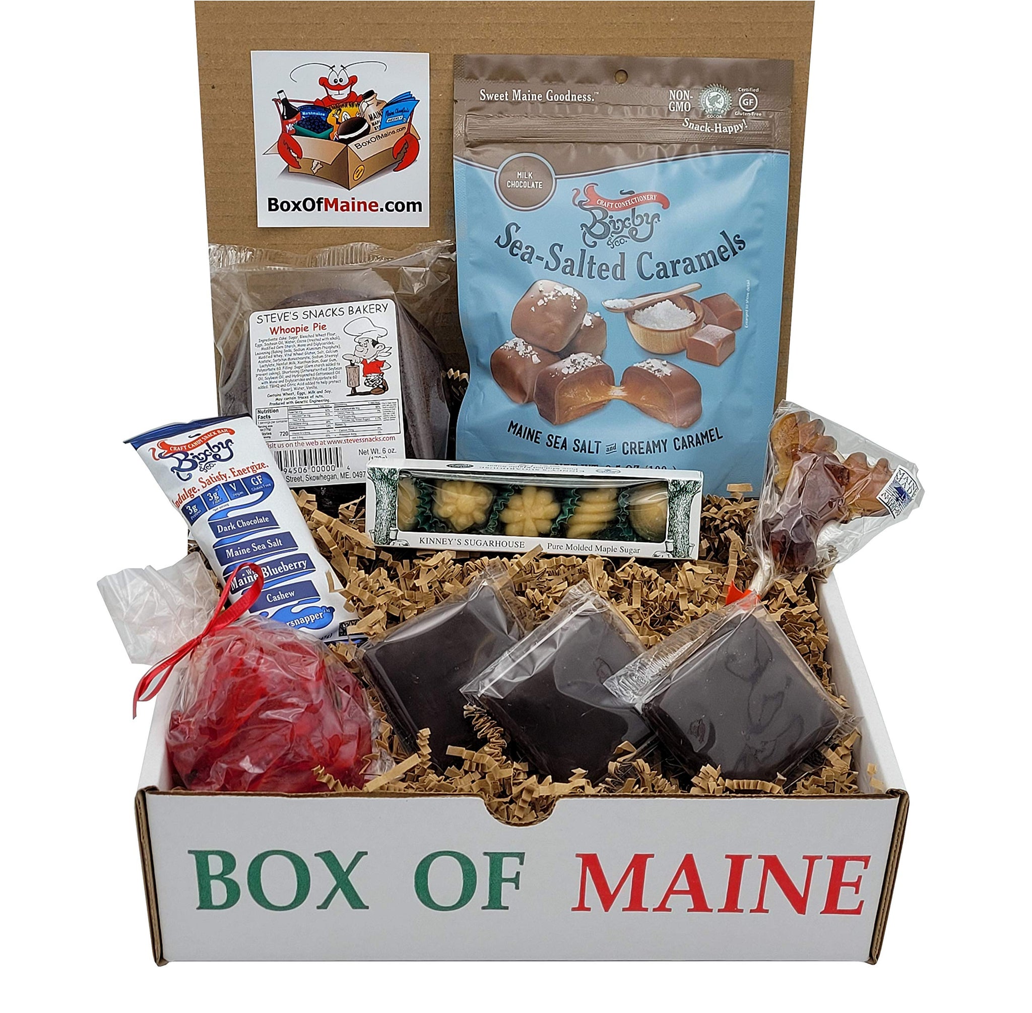LYBJ@JUNLUO Lobster Gummies, Maple Candy, Original Maine Needhams, Bixby Blueberry Bar L