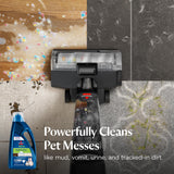 Bissell Multi-Surface Pet Solution with Febreze freshness, For Use in CrossWave and Other Leading Hard Surface and Area Rug Cleaners, 80oz, Dissolves