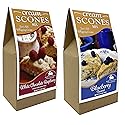 Rabbit Creek Scone Mix Variety Pack of 2 - Blueberry and White Chocolate Raspberry Cream Scone Mix