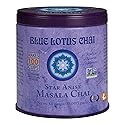 Blue Lotus Chai - Star Anise Masala Chai - Makes 100 Cups - 3 Ounce Masala Spiced Chai Powder with Organic Spices - Instant Indian Tea No Steeping