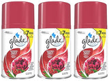 Glade Automatic Spray Refill - Blooming Peony & Cherry - Net Wt. 6.2 OZ (175 g) Per Refill Can - Pack of 3 Refill Cans