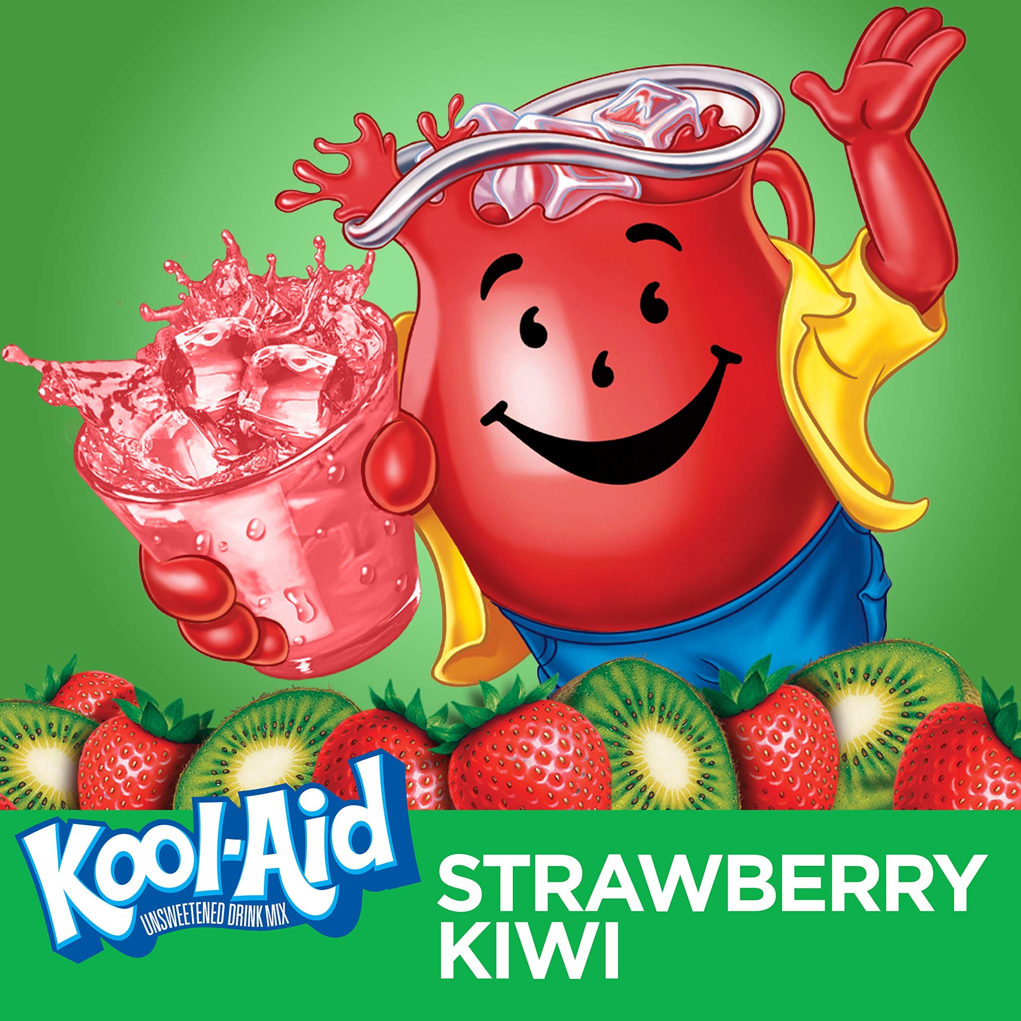 Kool Aid Strawberry Kiwi Drink Mix, Makes 2 Quarts (96 Packets)