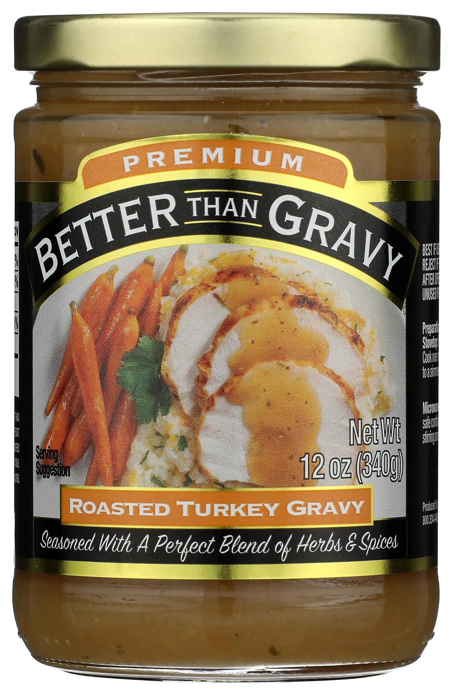 Better Than Gravy Roasted Turkey Gravy, 12 OZ