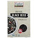 Explore Cuisine, Pasta Spaghetti Black Bean Organic, 8 Ounce