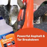 Blue Bear BEAN-e-doo Asphalt Remover - Low?Odor, Soy?Based Asphalt & Tar Remover for Tools & Equipment - Fast- Softening, Easy Rinse (1 Gallon)