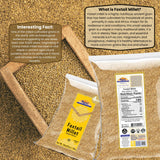 Rani Foxtail Millet Polished (Setaria italica) Ancient Grains 64oz (4lbs) 1.81kg ~ All Natural | Gluten Friendly | NON-GMO | Kosher | Vegan | Indian Origin | Kangi/Kakum/Navane/Tenai