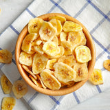 Elan Organic Banana Chips, 4.8 oz, Non-GMO, Vegan, Gluten-Free, Kosher, Sweetened with Organic Sugar, Crunchy Snacks, Sweet Snacks