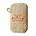 Natural Loofah Dish Sponges 3 Pack | Biodegradable & Eco Friendly Kitchen Sponges for Washing Dishes | Heavy-Duty Dishwashing Sponge | MossyWisp (3)