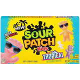 SOUR PATCH KIDS Tropical Soft & Chewy Gummy Candy, 3.5 oz