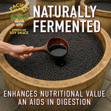 Pacific Island Naturally Fermented Soy Sauce, Low-Sodium • Fat-Free • Gluten-Free • Non-GMO • Sugar-Free • No MSG • 13 oz (2-Pack)