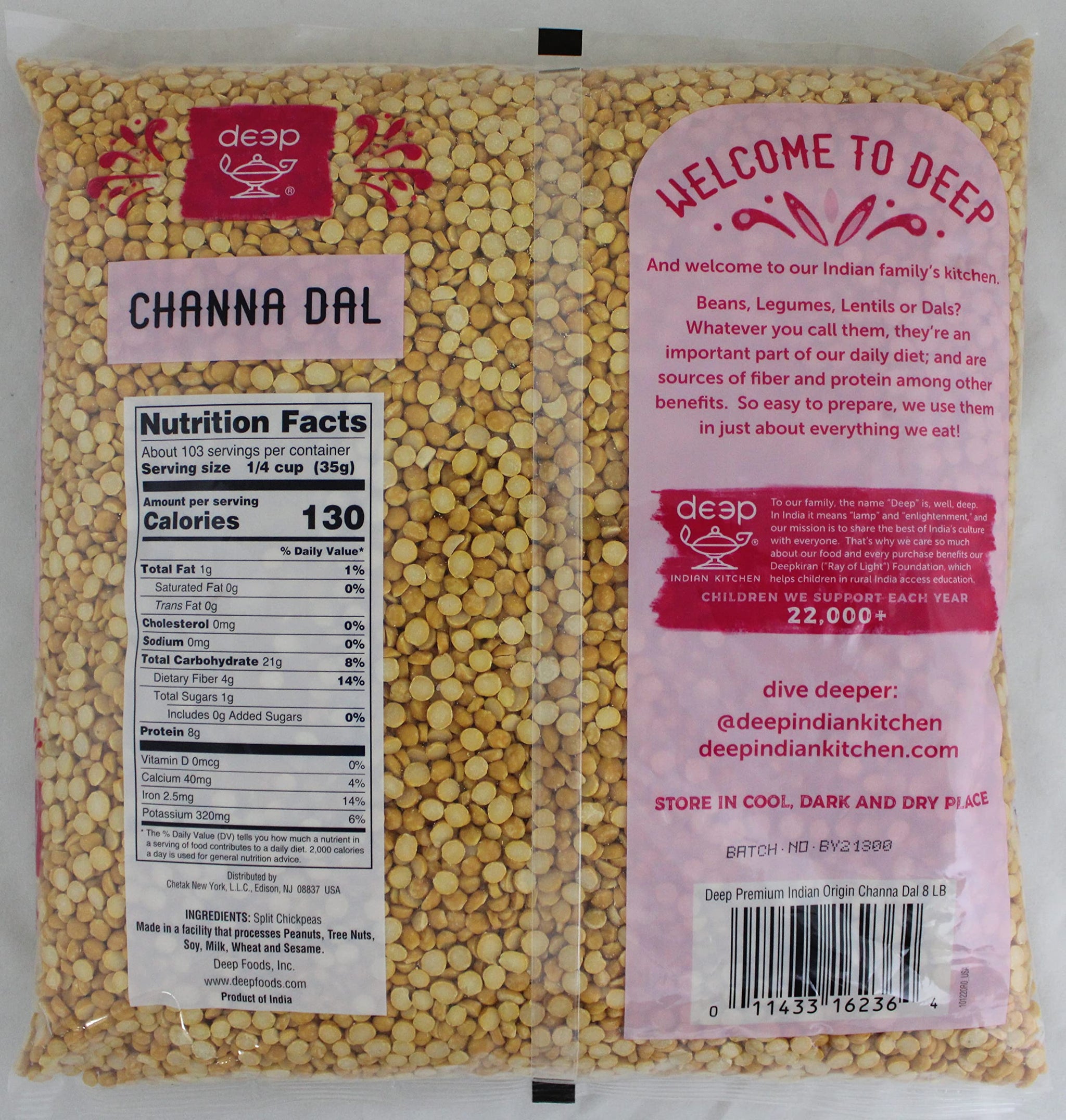 Channa Dal Premium Indian Origin (8lb)