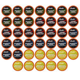 Brooklyn Beans Coffee Pods, Breakfast Gourmet Variety Pack - Compatible with Keurig K Cup Brewers Including 2.0 Machines, 40 Count, Light Roast
