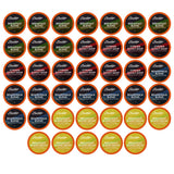 Brooklyn Beans Coffee Pods, Breakfast Gourmet Variety Pack - Compatible with Keurig K Cup Brewers Including 2.0 Machines, 40 Count, Light Roast