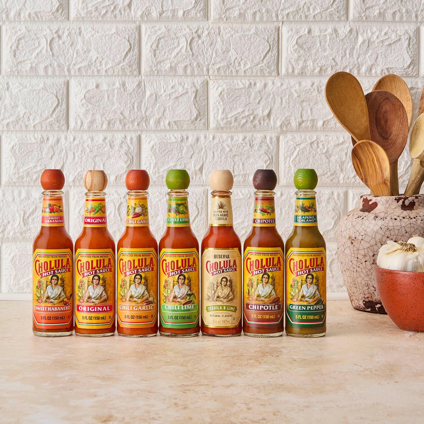 Cholula Tequila & Lime Reserva Hot Sauce (Crafted with 100% Agave Tequila), 5 fl oz