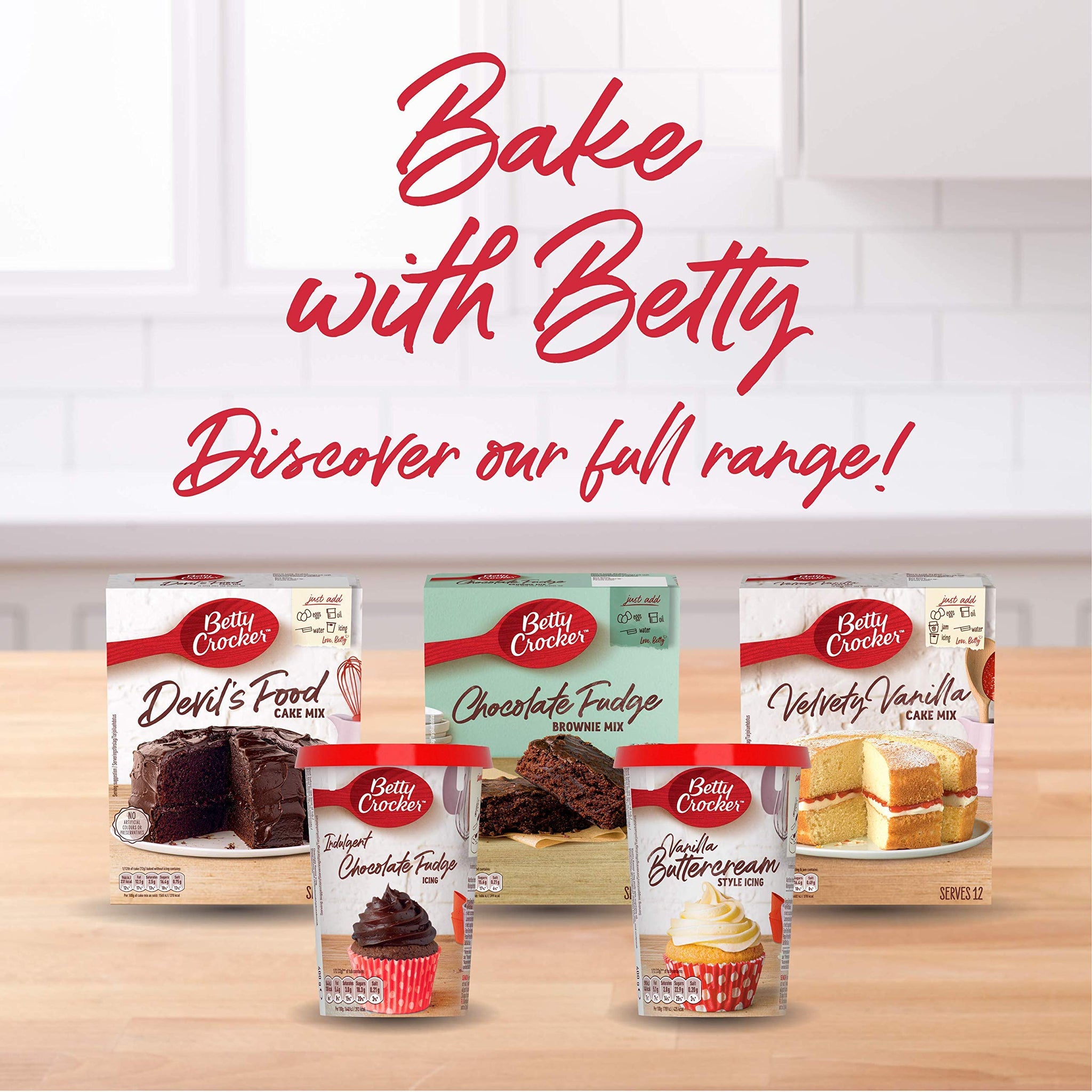 Betty Crocker Chocolate Fudge Brownie Mix 415g