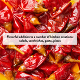DeLallo Whole Calabrian Chili Peppers, 6.7 oz Jar, (3 Pack), Grown in Italy