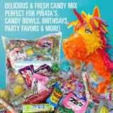 Sour Candy Variety Pack, 2 Pound Sour Candy Mix, Individually Wrapped Bulk Candies, Party Mix Assortment, Pinata Stuffers, Candies For Goodie Bags
