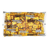 HERSHEY'S Nuggests Extra Creamy Milk Chocolate Candy, Bag toffee, Toffee and Almonds, 60 Ounce