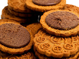 Papadopoulos Greek Sandwich Cookies with Cocoa Filling, 2 Pack. Authentic European Cookies. Inspected and Packed by Cape Moda Albany NY with minimum