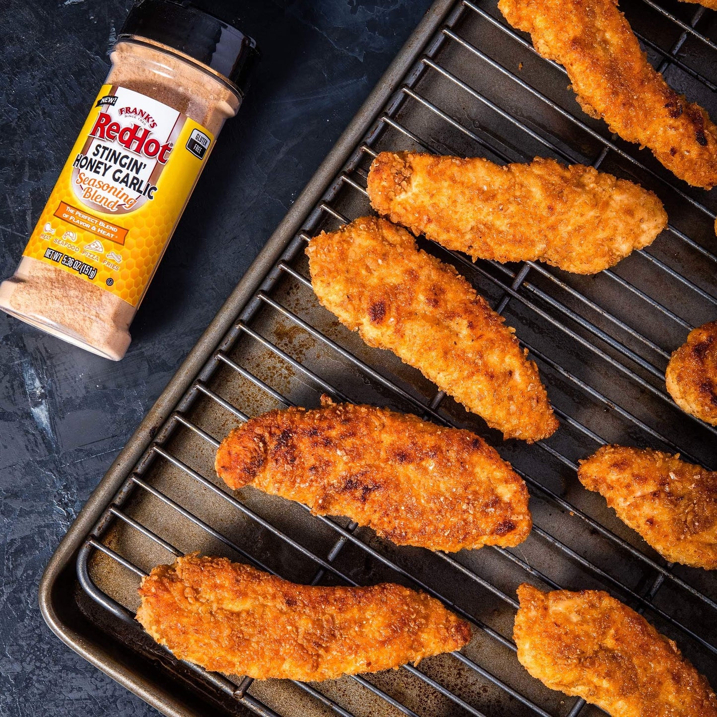 Frank's RedHot Stingin' Honey Garlic Seasoning Blend (Gluten Free), 5.36 oz